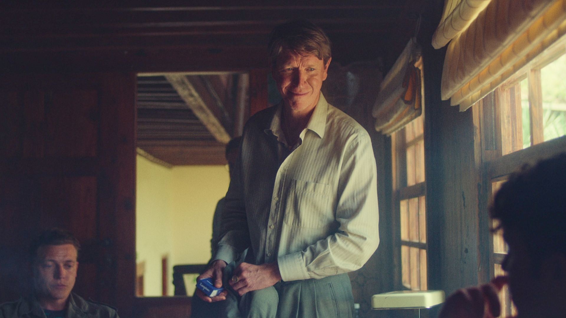 Charlie stands up in The Gold season 2