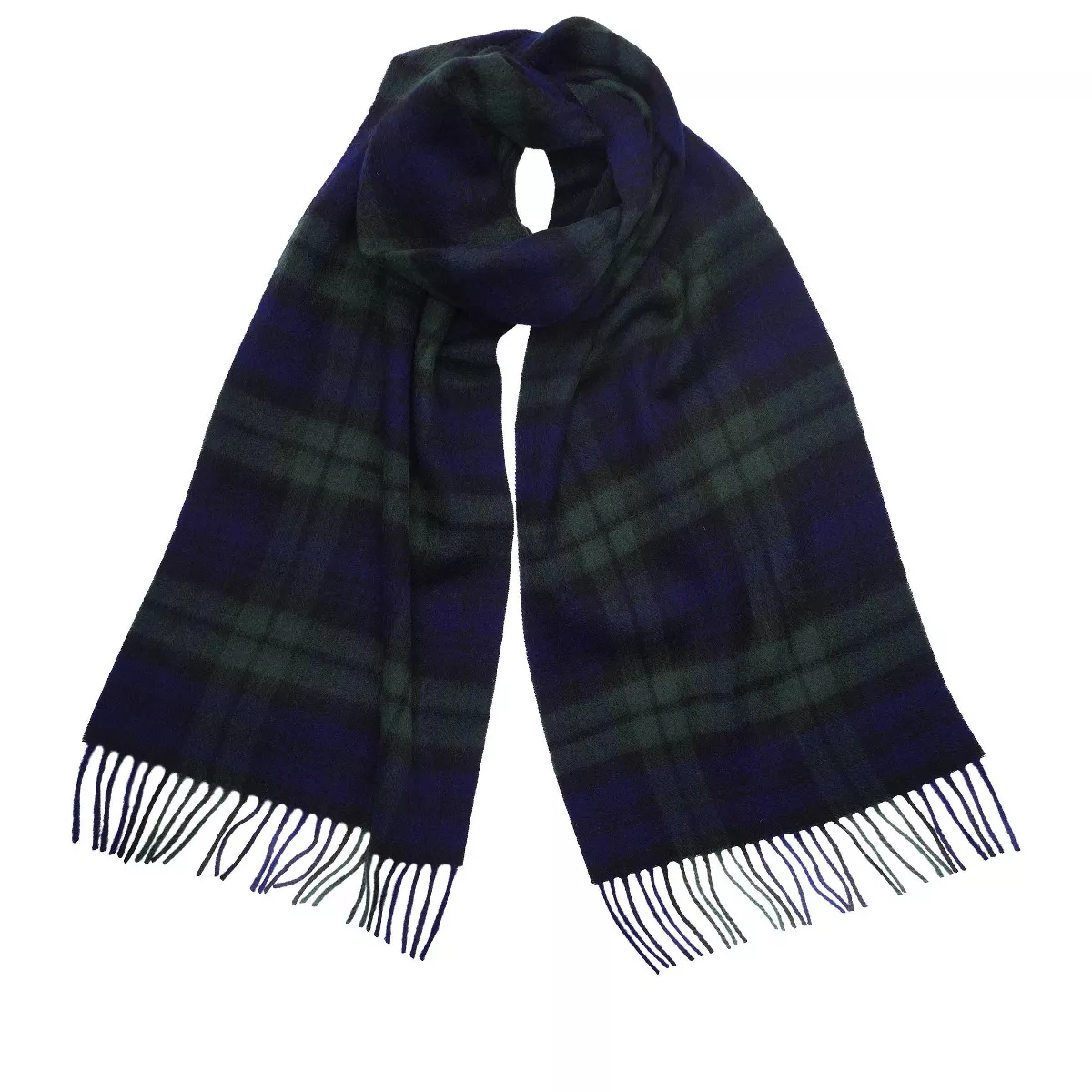 Lona Scott Pure Lambswool Tartan Scarf