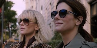 Cate Blanchett and Sandra Bullock in Ocean's 8