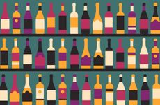 wine bottles and labels design