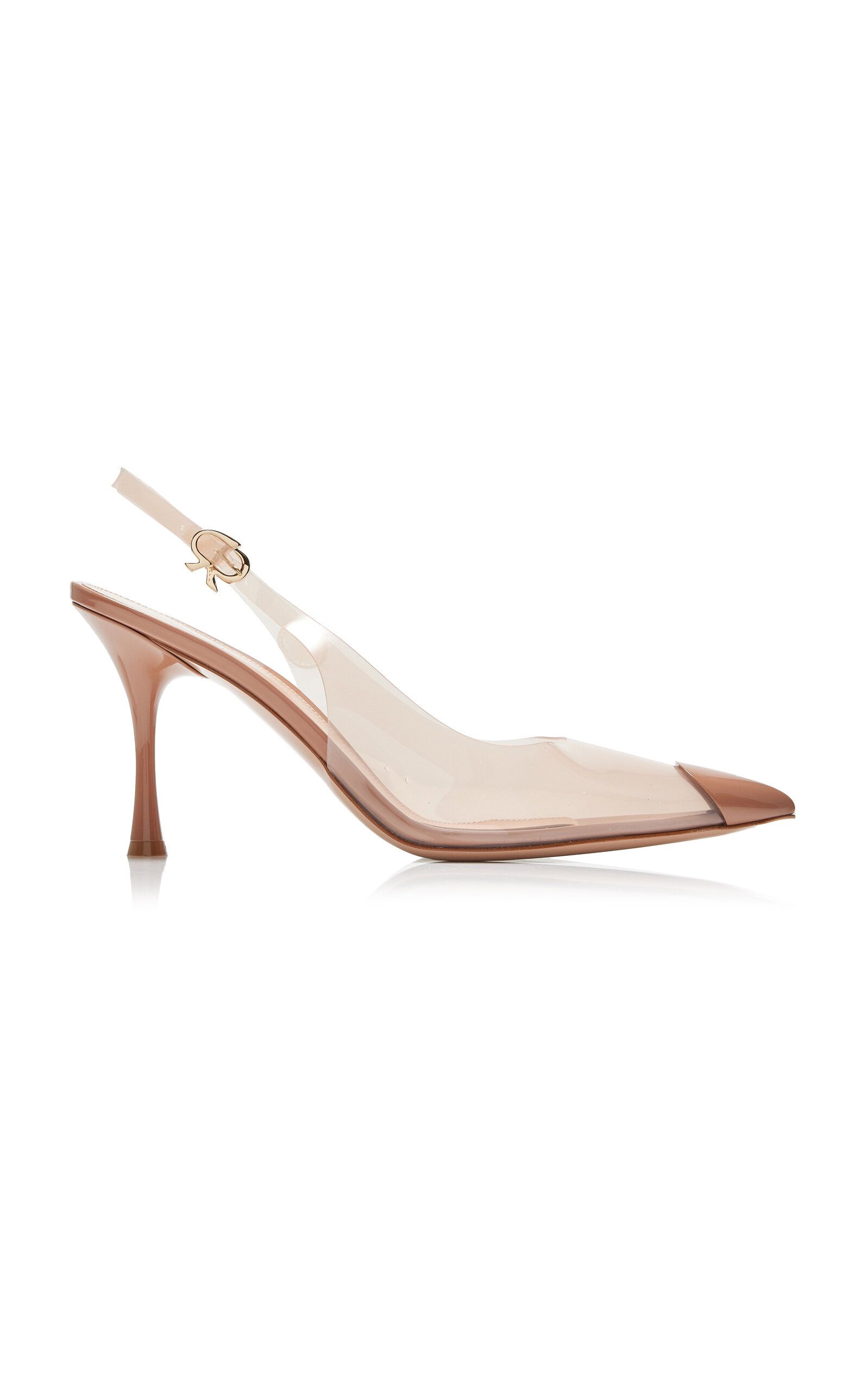 Diana Pvc Slingback Pumps