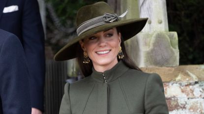 Kate Middleton hair accessory she ditched at Christmas revealed, seen here attending the Christmas Day service