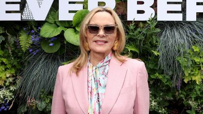 Kim Cattrall at Wimbledon 2024