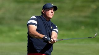 Phil Mickelson takes a shot at the Presidents Cup