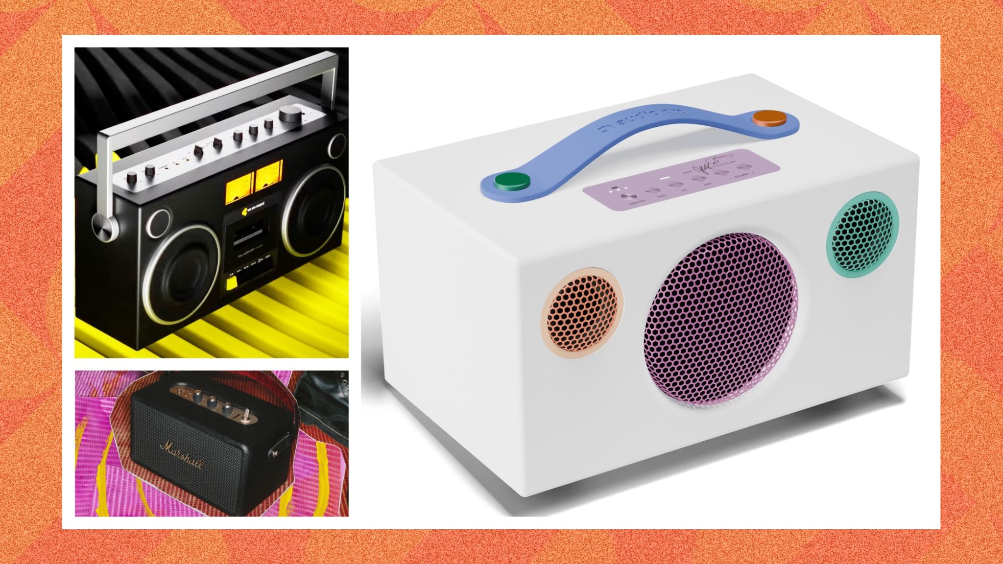 A selection of design-oriented speakers