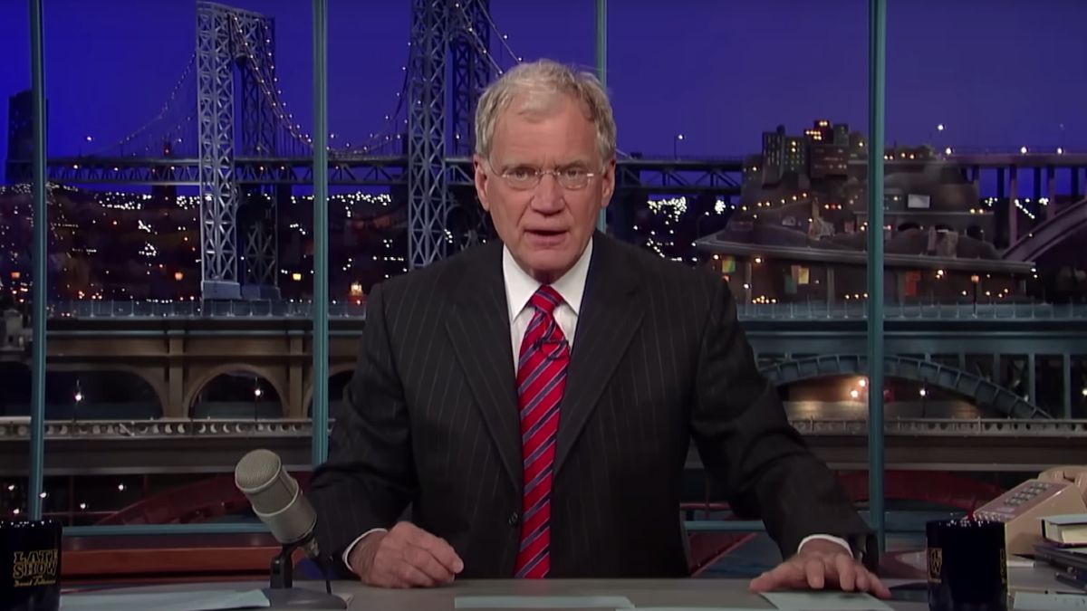 David Letterman on The Late Show with David Letterman