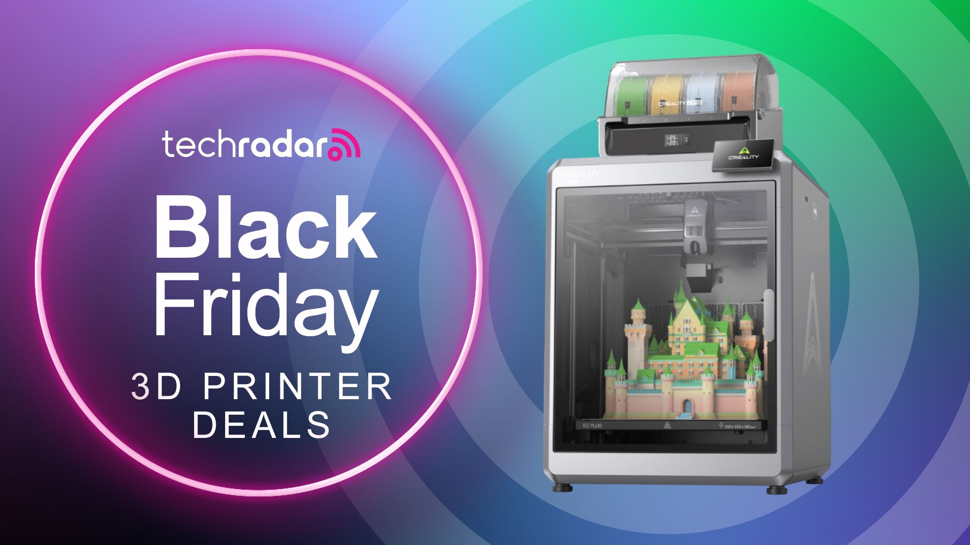 Kesepakatan Creality K2 Plus Combo dihargai hanya $1.199 pada Black Friday ini, dan Anda juga mendapatkan hadiah gratis!