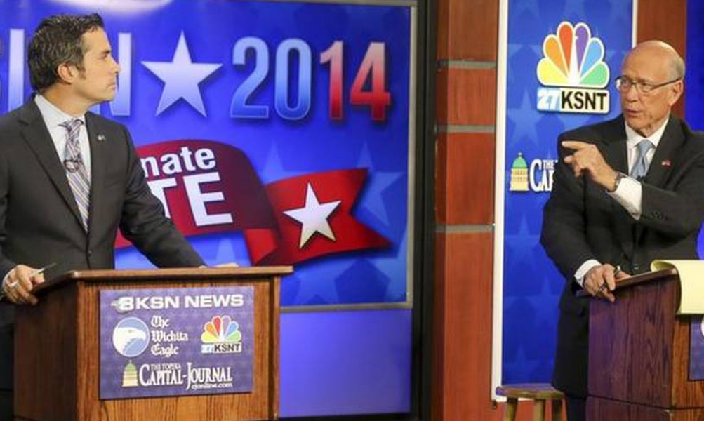 The most awkward part of last night&amp;#039;s Kansas Senate debate