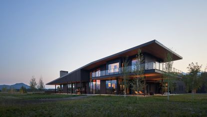 new wyoming ranch: Black Fox Ranch, CLB Architects