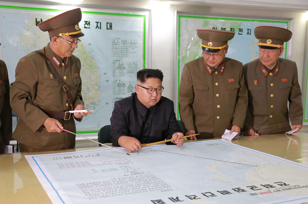 North Korean leader Kim Jong Un Command of the Strategic Force of the Korean People’s Army