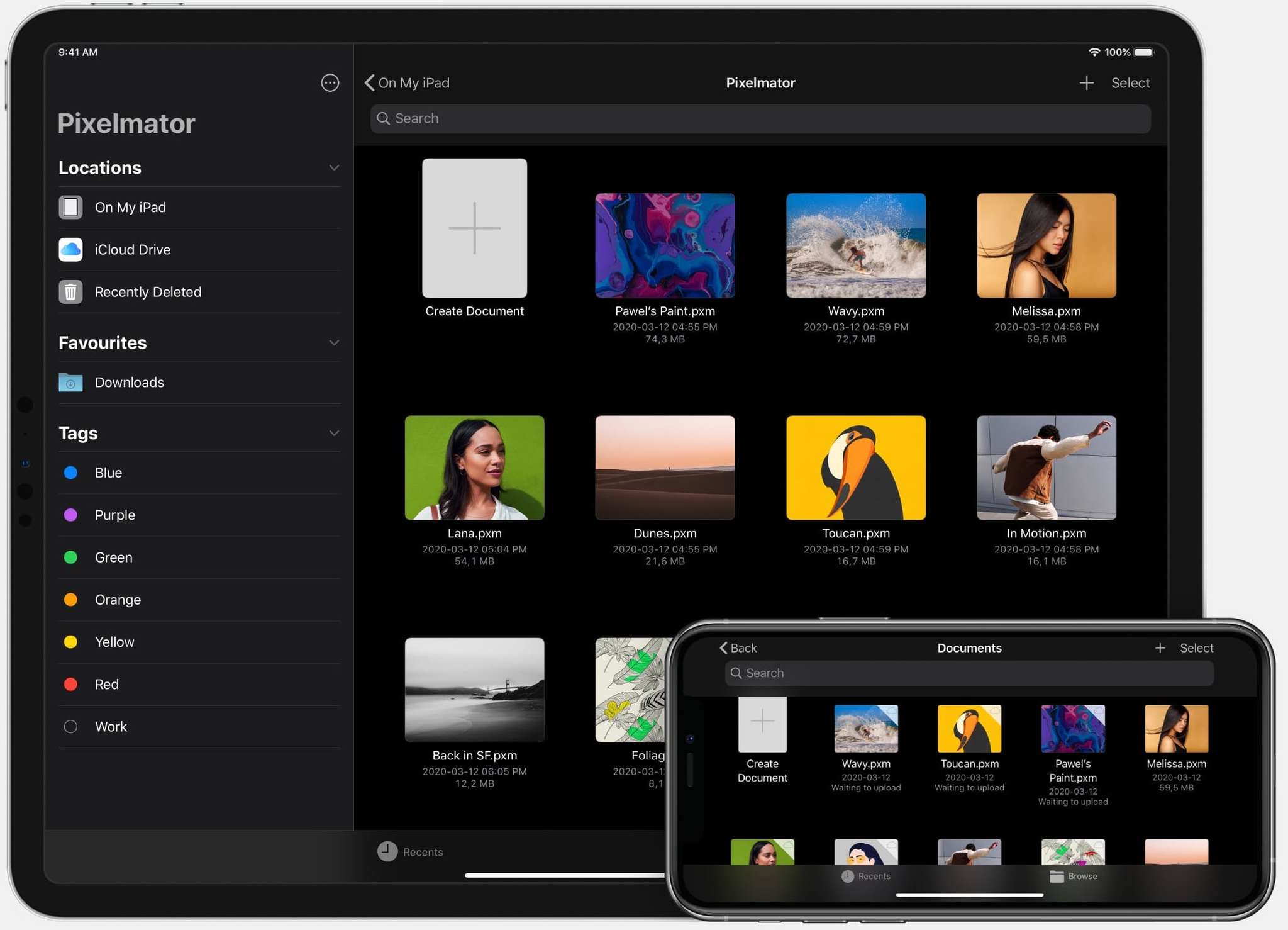 Pixelmator 2.5 For Mobile Includes Files-based Document Browser And ...