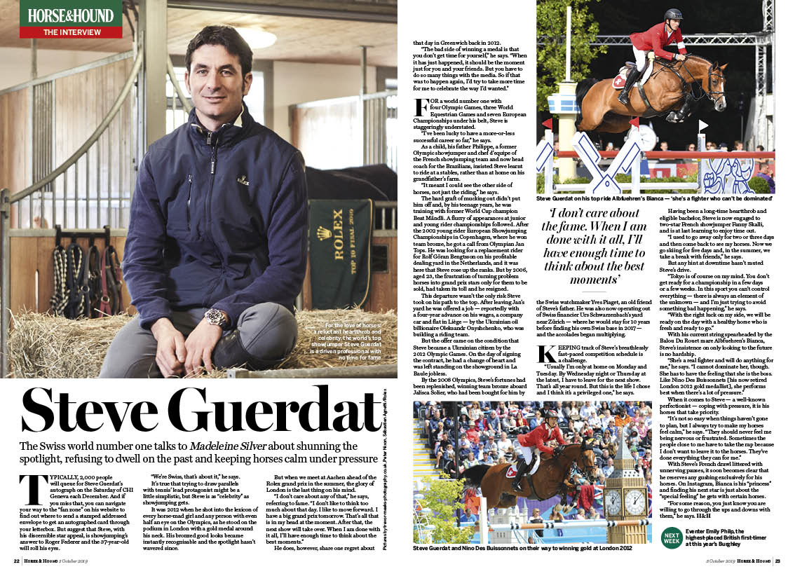 FT 2pp H&amp;amp;H interview Steve Guerd