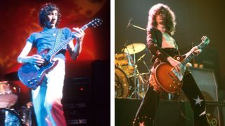 Pete Townshend and Jimmy Page