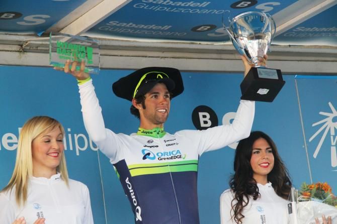 Stage winner Michael Matthews (Orica GreenEdge)