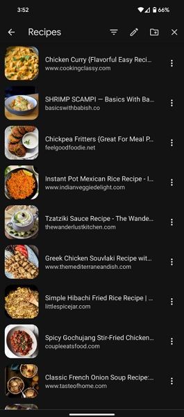 Google's bookmark redesign in Chrome delivers site previews for links on Android.