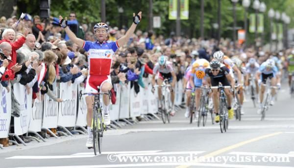 Thomas Voeckler (Bbox Bouygues Telecom) wins the GP Quebec.