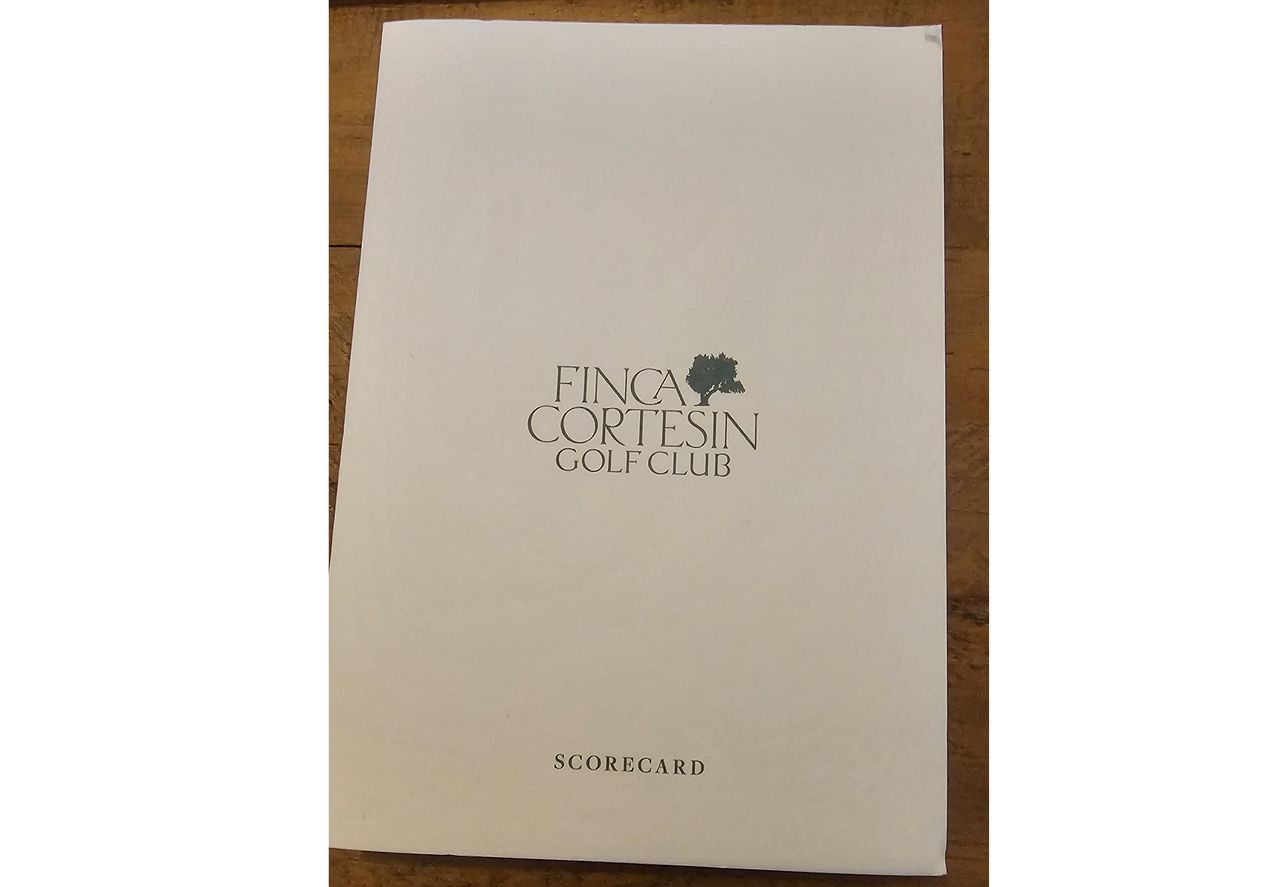 Finca Cortesin scorecard