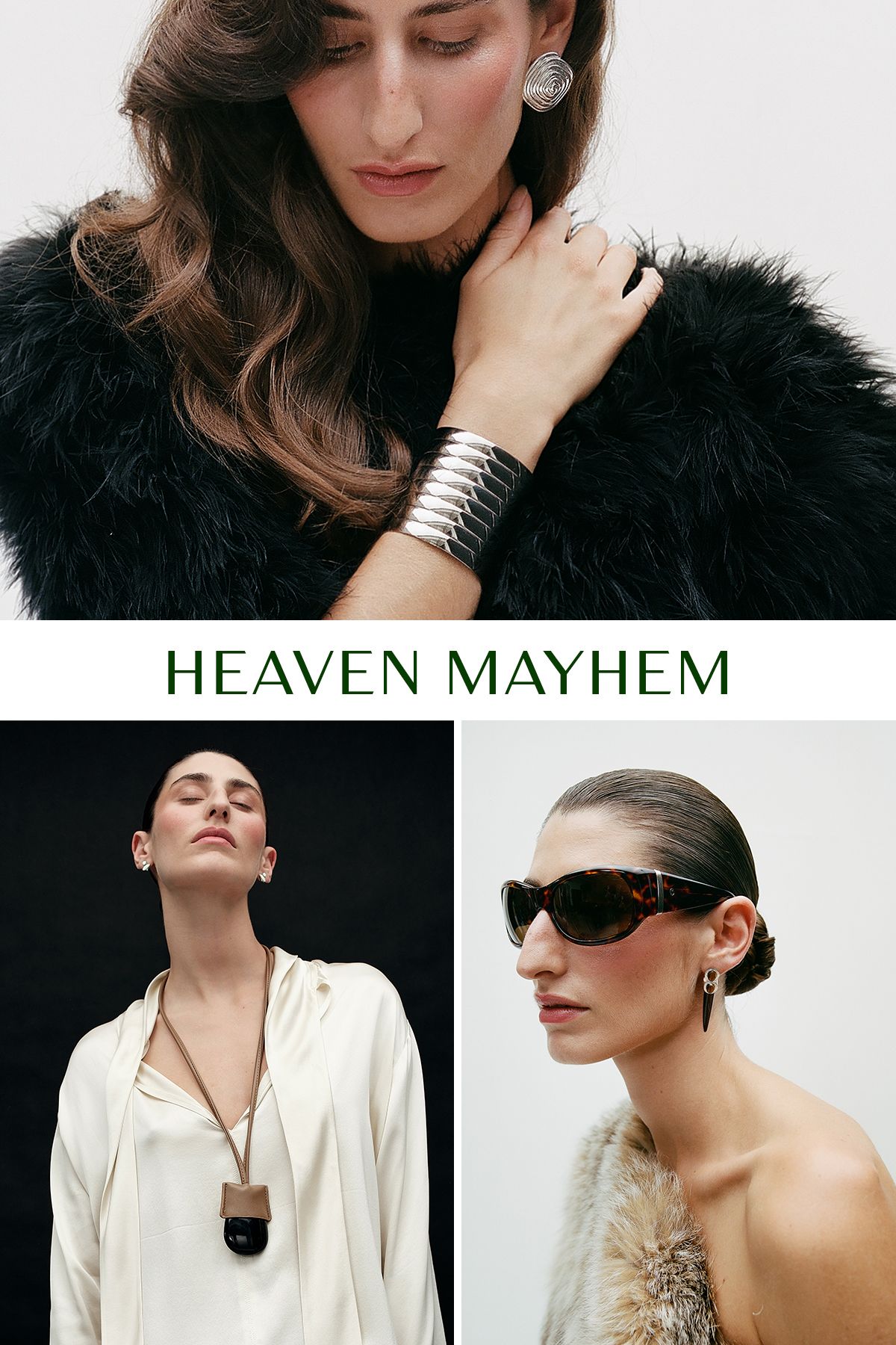 An image of cool girl jewellery brand Heaven Mayhem.