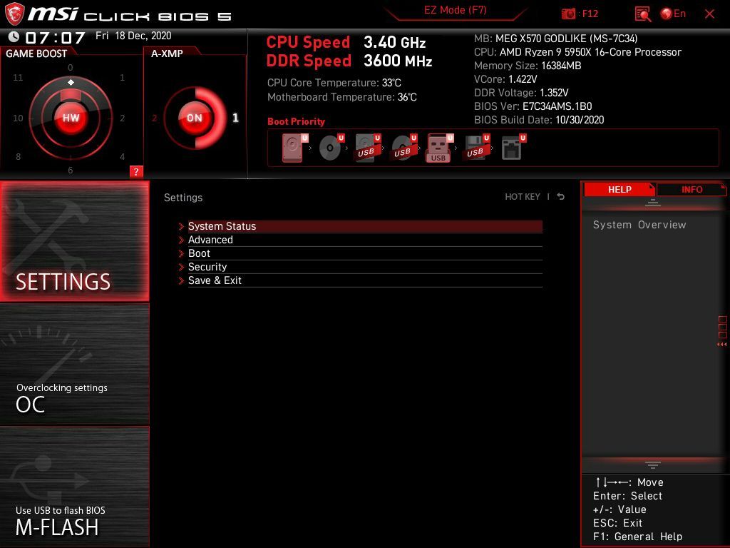 MSI X570 Godlike