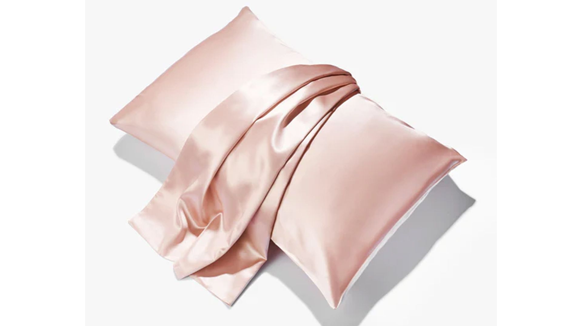 pink silk pillowcase