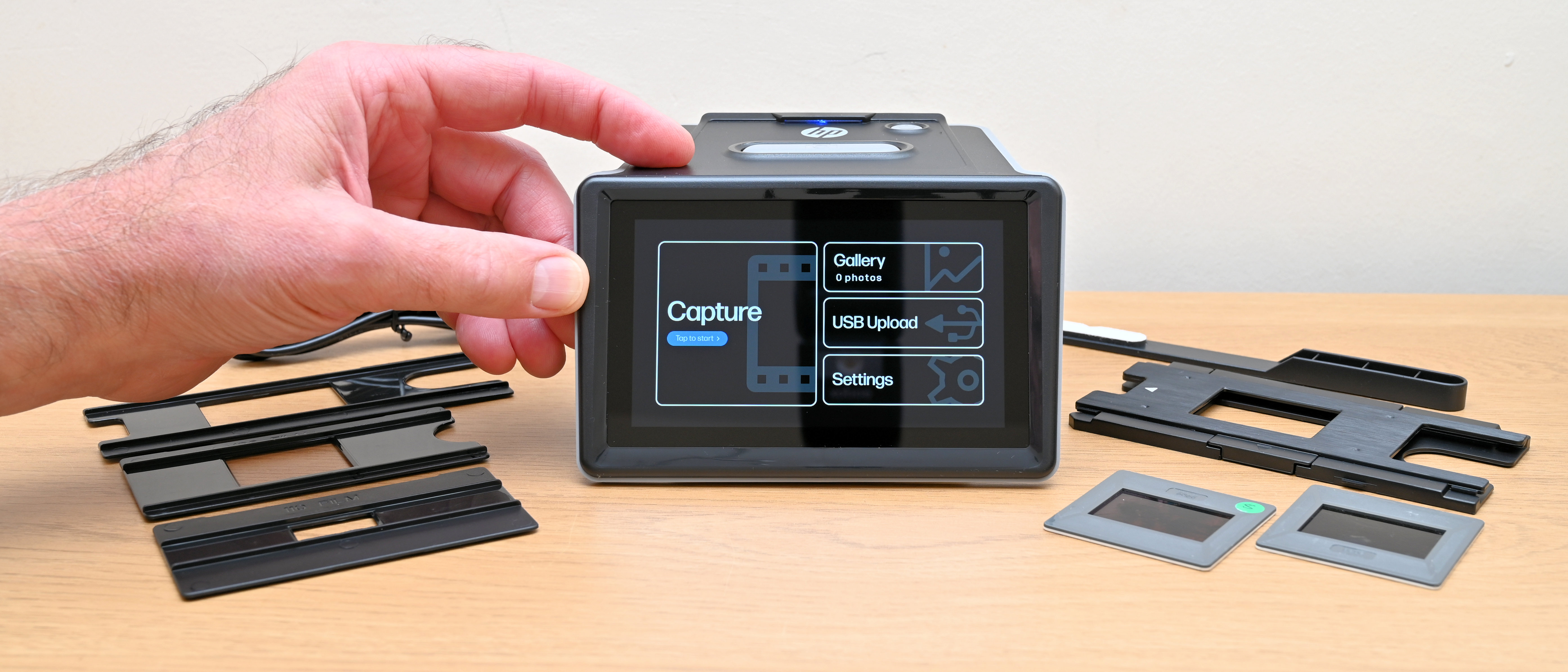 HP FilmScan 5” Touch Screen Film Scanner product image