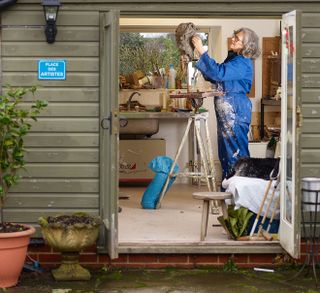 Annie Tempest, cartoonist and creator of Tottering by Gently (Chris Ridley/©Country Life Picture Library)