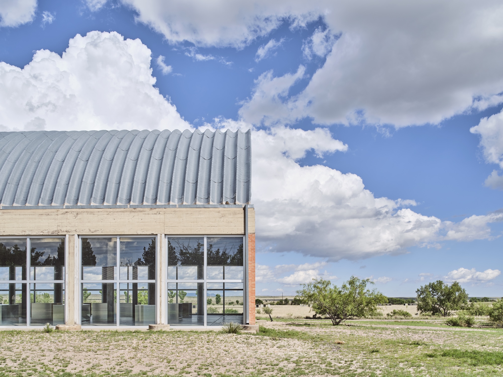 Donald Judd artillery sheds marfa