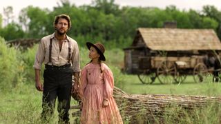 Luke Bracey, Alice Halsey in Little House on the Prairie