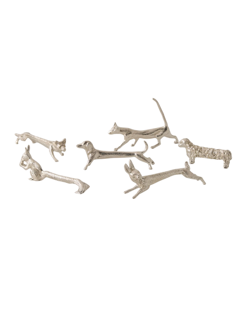 Countryside Animals Knife Rest - Set of 6