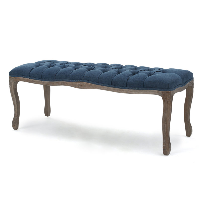 Ophelia &amp;amp; Co. Orndorff Fabric Upholstered Bench &amp;amp; Reviews | Wayfair