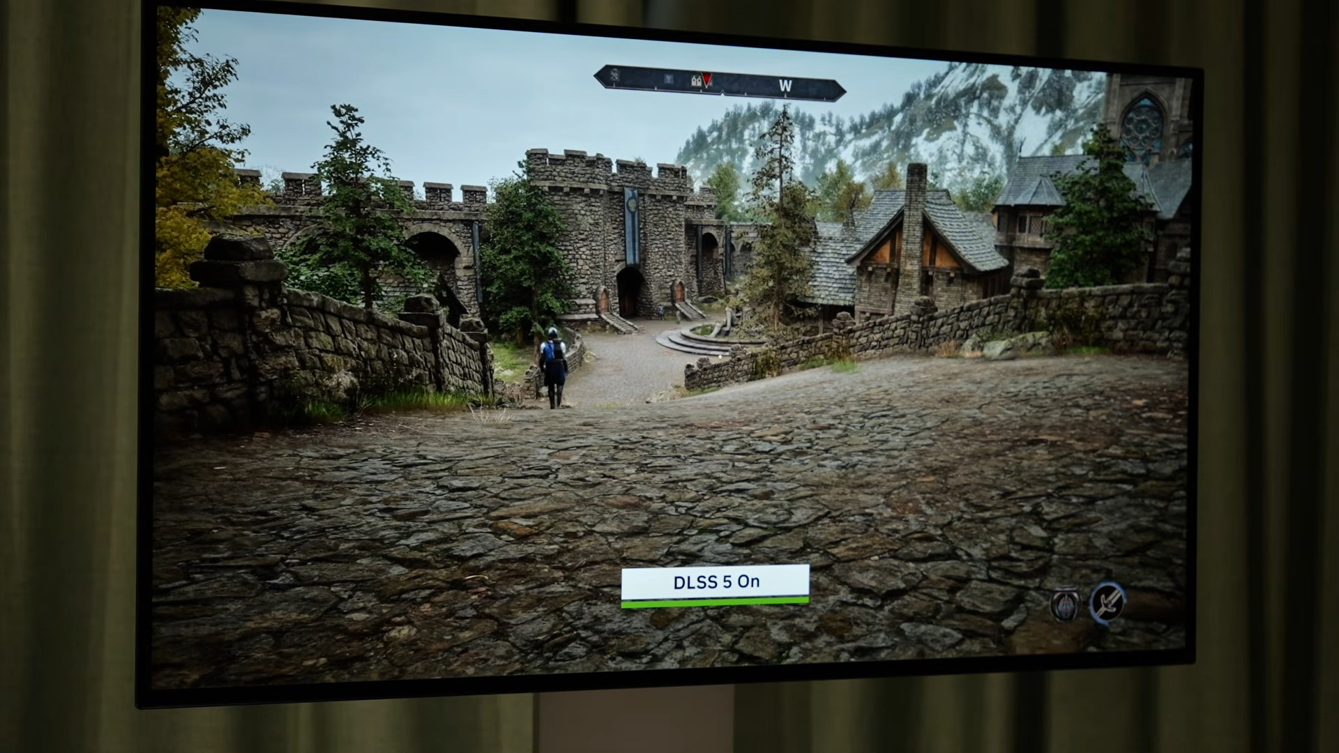 DLSS 5 shown turned on in Oblivion Remastered