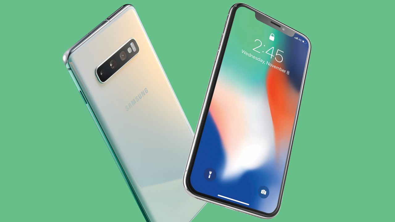 iPhone vs Samsung Galaxy S10