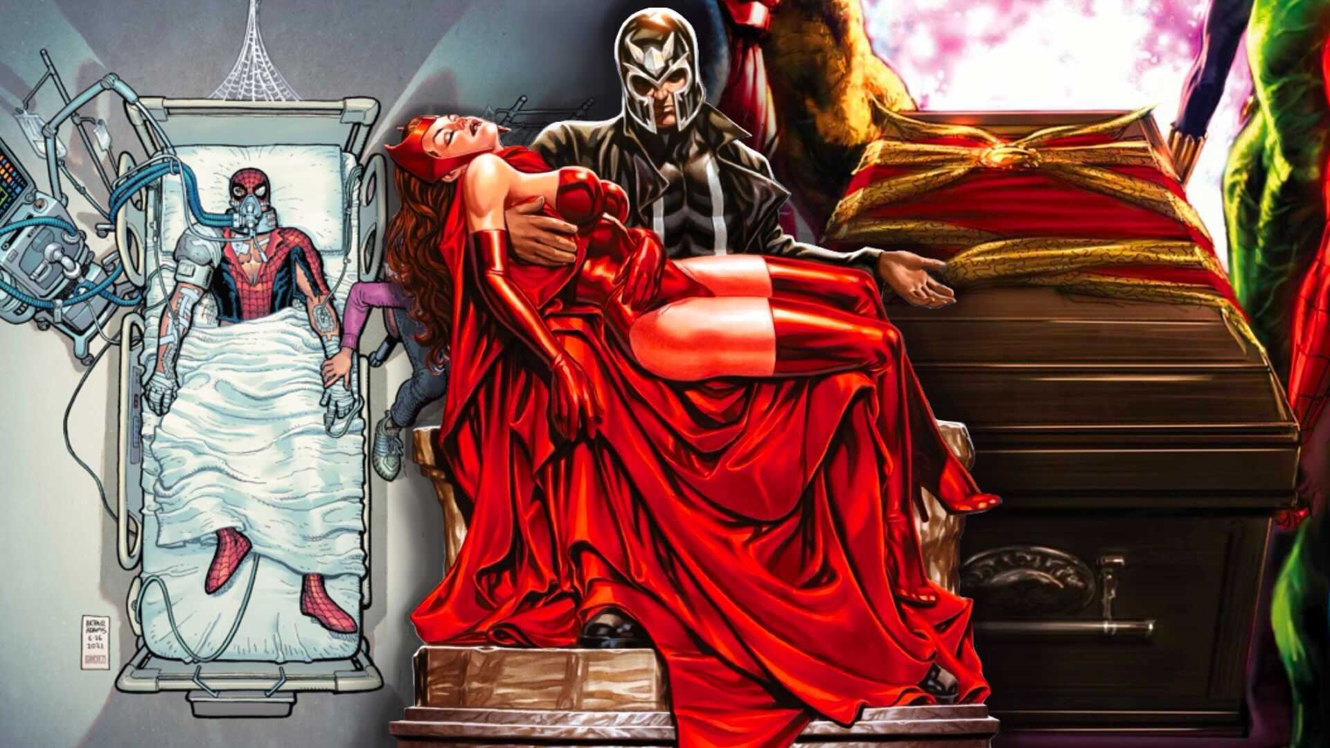 Why is Marvel Comics killing Spider-Man, Scarlet Witch, and Dr. Strange  right before their MCU returns? | GamesRadar+