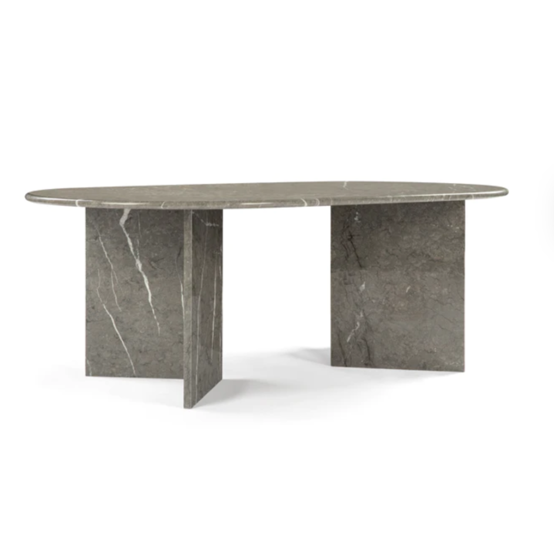 gray marble coffee table