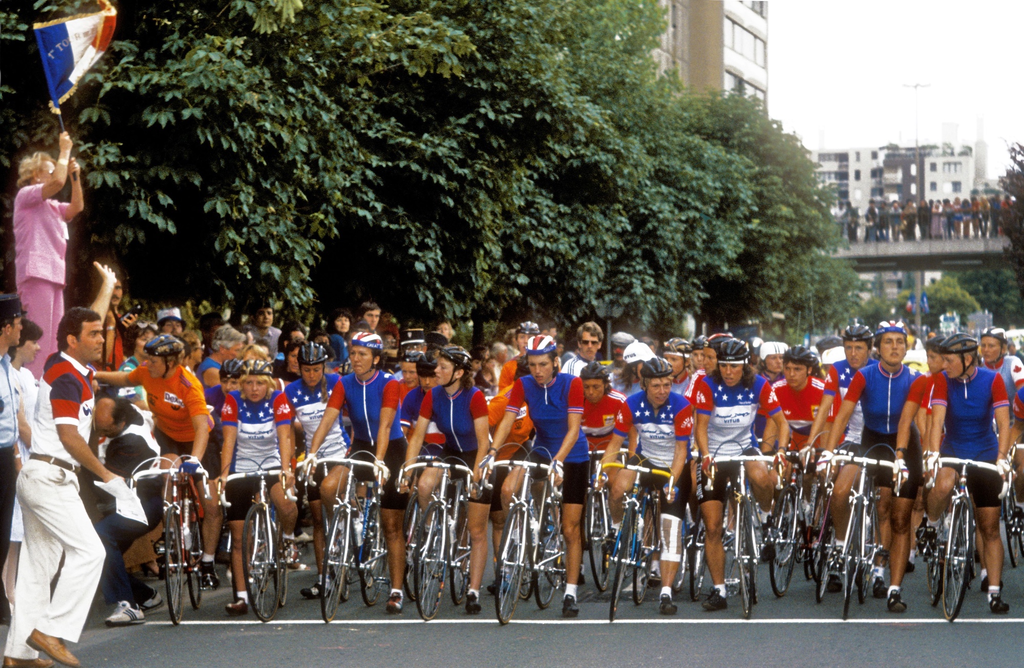 Start of the 1984 Tour de France Féminin