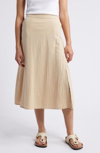 Cotton Gauze Skirt