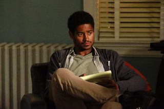 Alfred Enoch in How To Get Away With Murder.