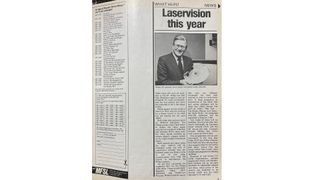 What Hi-Fi? March 1981 Philips LaserVision news story