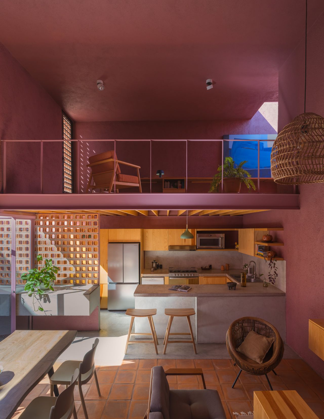 A Mexican desert cactus inspires this pink house | Wallpaper*