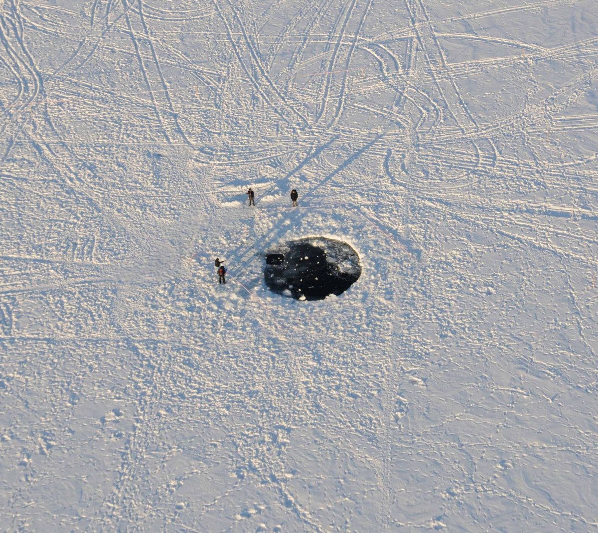 Impact Site of the Main Mass of the Chelyabinsk Meteorite