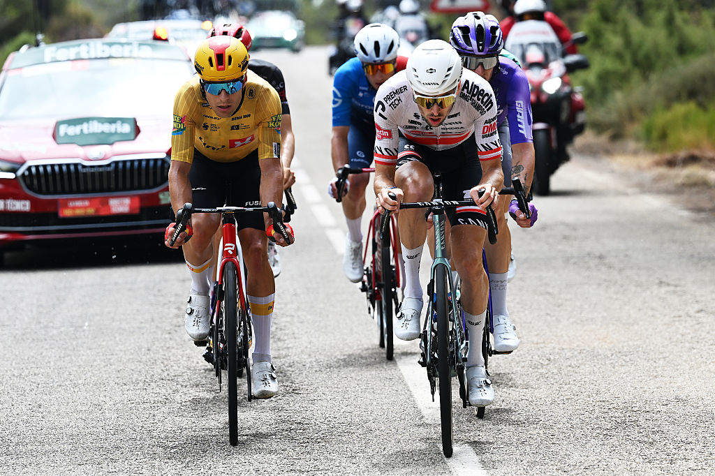 The breakaway during stage 10 of the 2026 Vuelta a Espa&amp;ntilde;a