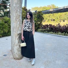 Who What Wear editor Allyson Payer in Mexico