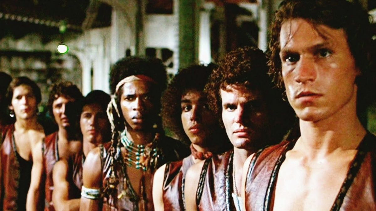 A shot of the Warriors together in The Warriors