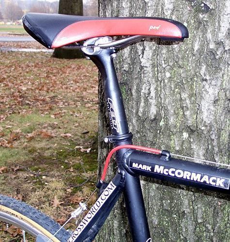The seat tube cluster,