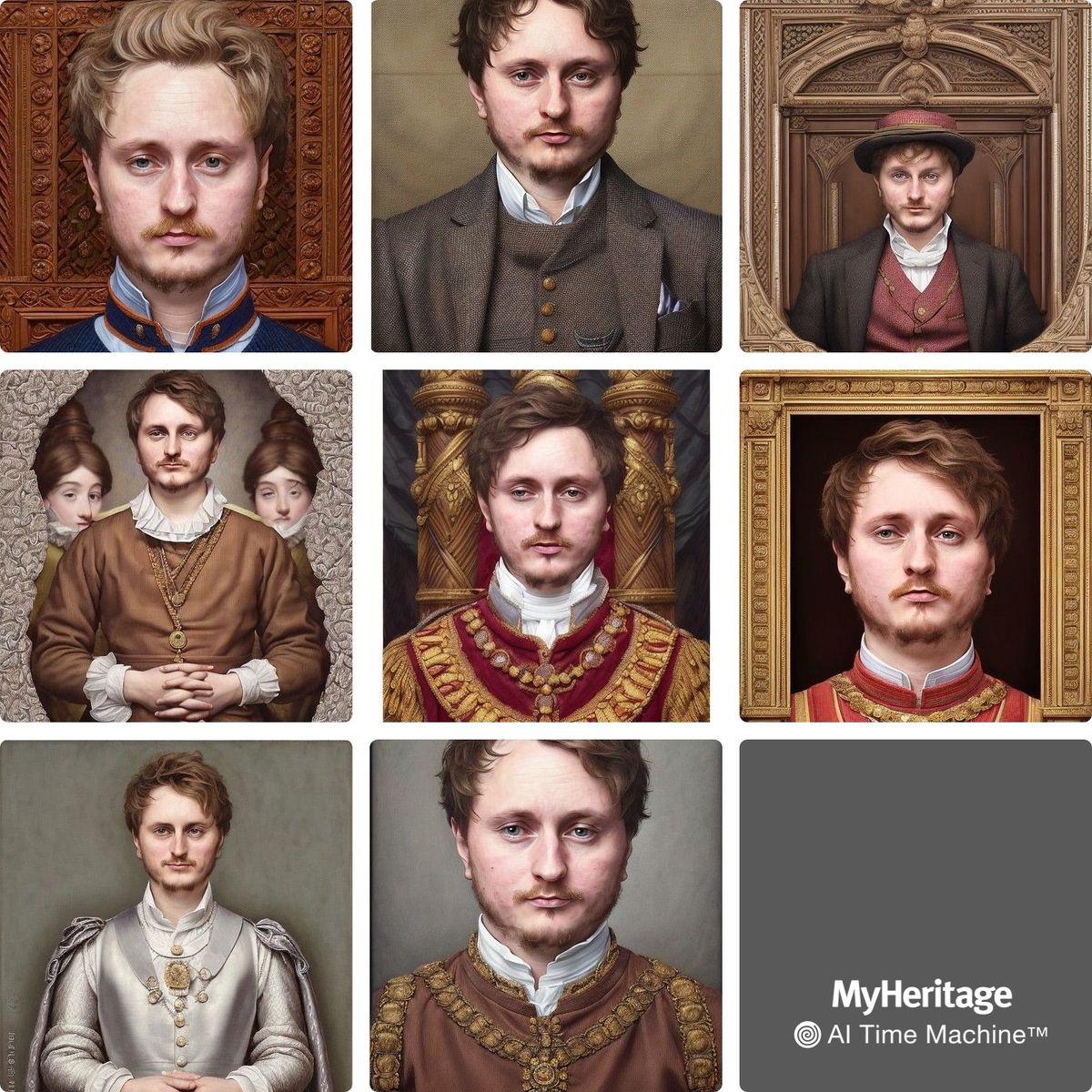MyHeritage AI Time Machine