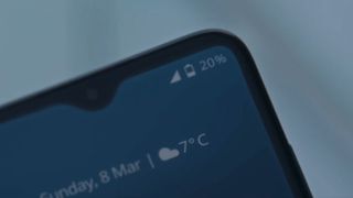 A central screen notch plus a touted two-day battery life