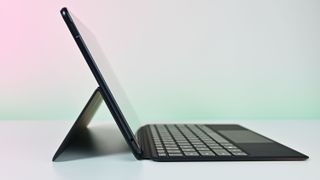 Huawei MateBook E with keyboard cover