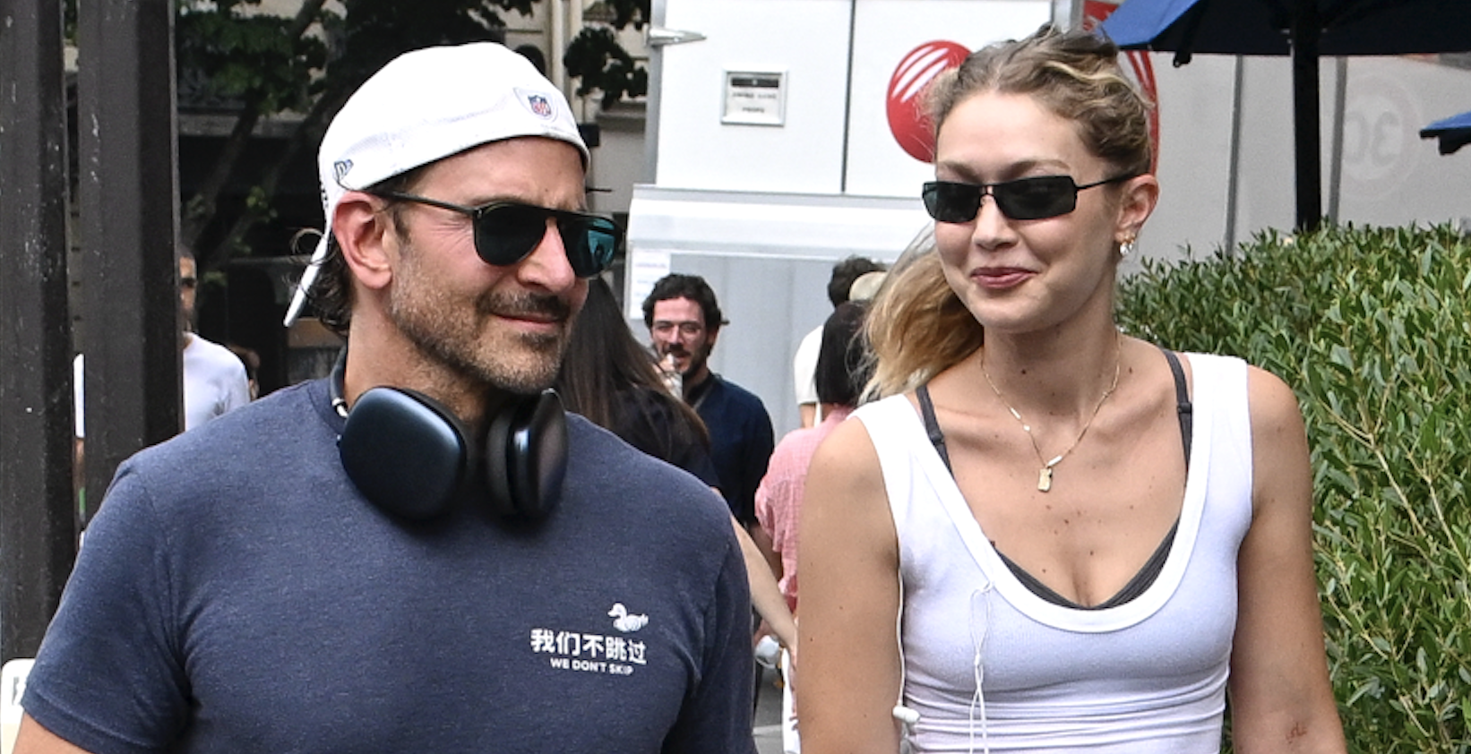 Gigi Hadid Styles Her Sold-Out New Balance Sneakers With Summer's Biggest Wardrobe Staple