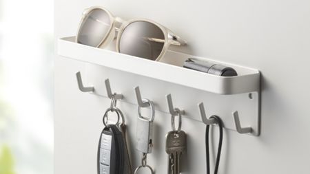 Key Holder with sunglasses on top