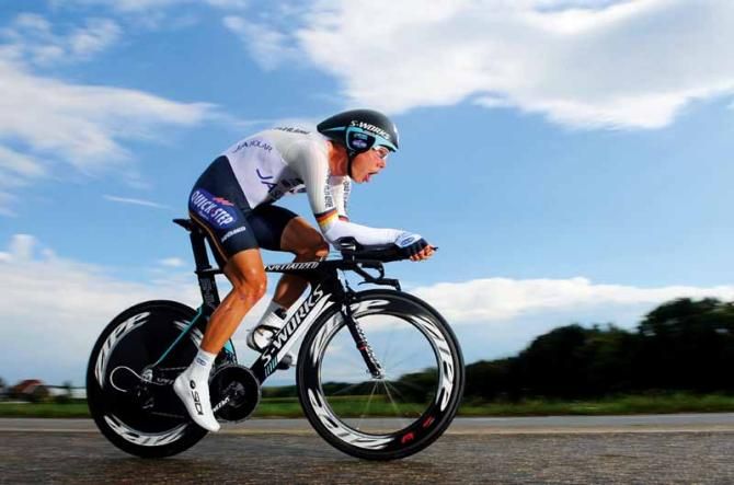 Despite a rocky year Tony Martin (Germany) was back to his best at the Worlds. He caught Alberto Contador (Spain) and then took his second world title